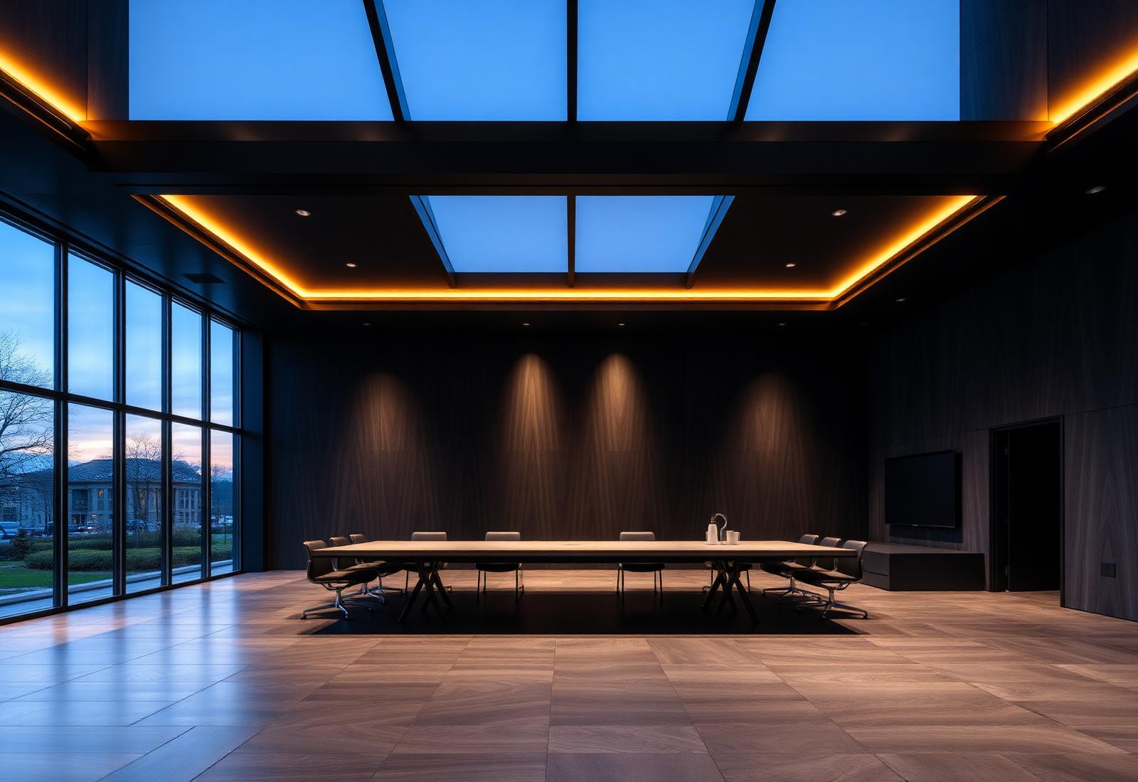 Corporate boardroom